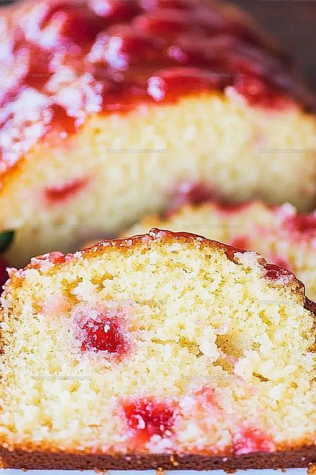 Strawberry Pound Cake That’s Soft and Flavorful