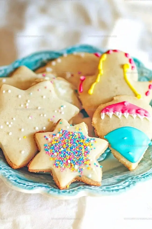 Summer Sugar Cookies with Sour Cream That Stay Soft
